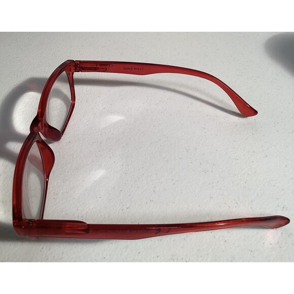 Nine West NS 1216 1013618-250 Red Full Rim Eyeglasses Frame *FRAMES ONLY* - Picture 3 of 5